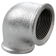 Коліно чавунне SD (Ду15) 1/2"В оцинковане