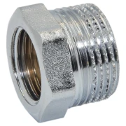 Футорка PATTARONI 1"Зх1/2"В хром