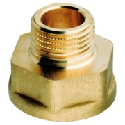 Перехід PATTARONI 3/4"Вх 1/2"З латунь (під ключ)