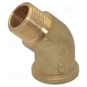 Коліно PATTARONI 45°х1/2" ВЗ латунь