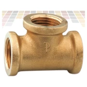 Трійник PATTARONI 1 1/4"ВВВ латунь