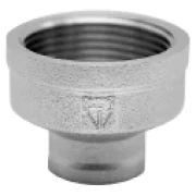 Муфта редукційна HLV 2"х1 1/4" нікель