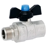 Кран кульовий PROFACTOR 3/4" ВЗ STRONG з ручкою "метелик"