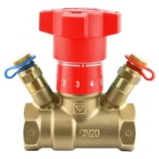 Вентиль балансувальний HERZ STROMAX-GN dn20 з штуцерами