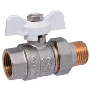 Кран американка PROFACTOR 1/2"  з ручкою "метелик"