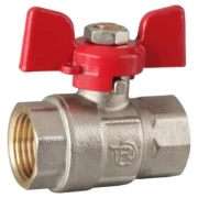 Кран кульовий REIGER 3/4" ВВ метелик (10/80)