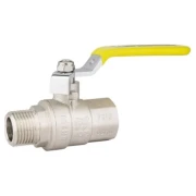 Кран кульовий для газу PROFACTOR 1/2" ВЗ з ручкою "важіль"