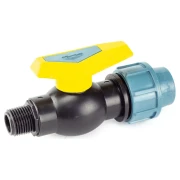 Кран зажимний SantehPlast ПЕ 63х2"З