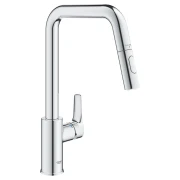 Змішувач для кухні GROHE Eurosmart New з видвіжним виливом