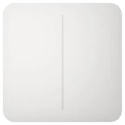 Кнопка AJAX SoloButton (2-gang) white