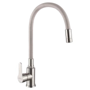 Змішувач для кухні INVENA Ksanti Inox, 2-функц,/кавовий