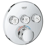 Термостат прихованого монтажу GROHE Grohtherm SmartControl на 3 виходи