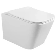 Компакт підвісний унітаз VOLLE LIBRA 2.0 + кришка slim, змив Торнадо
