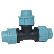 Трійник з'єднувальний SantePhlast ПЕ Ø 90