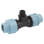 Трійник SantehPlast ПЕ 25x3/4"x25 зовнішня різьба