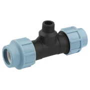 Трійник SantehPlast ПЕ 25x1"x25 зовнішня різьба