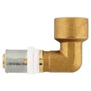 Коліно під прес HERZ з переходом 26х3-3/4 В