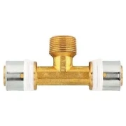 Трійник редукційний HERZ під прес 26х3-1/2"-26х3 зовн