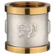 Муфта PROFACTOR 1/2" нікель