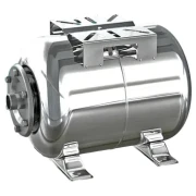 Гідроакумулятор GRANDWATERS 24 L нержавійка горизонтальна