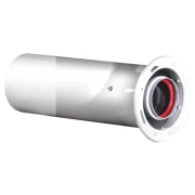 Подовжувач коаксіальний ANTKALIP 60/100 0,25м вертикальний з фланцем