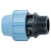 Муфта SantehPlast ПЕ 20х1/2" зовнішня різьба (25/325)