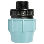 Муфта Santehplast ПЕ 90x2" зовнішня різьба