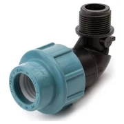Коліно SantehPlast ПЕ 20x1/2" зовнішня різьба (25/325)