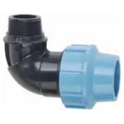 Коліно SantehPlast ПЕ 32x1/2" зовнішня різьба