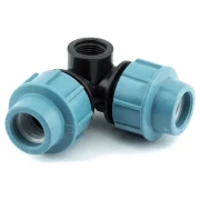 Коліно з'єднувальне Santehplast  ПЕ 32x32x3/4" бічна внутрішня різьба