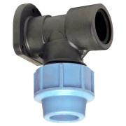 Коліно настінне Santehplast ПЕ 20x3/4" внутрішня різьба