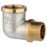 Коліно редукційне PROFACTOR 3/4"x1/2" В3 нікель