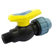 Кран зажимний SantehPlast ПЕ 32х1"З (5/80)