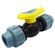 Кран зажимний SantehPlast ПЕ 63х63