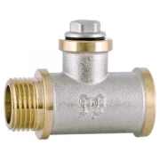 Трійник PROFACTOR 1/2"x1/4"x1/2"ЗВВ з заглушкою