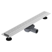 Трап лінійний ASG 04V INOX SS304L Double Lock 500х70 з подвійним захистом та магнітним клапаном