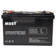 Акумуляторна батарея MUST LifeP04 LP15-12100 12.8V 100Ah (339х185х218) 12кг