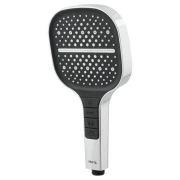 Лійка для душу VENTA BRK130BC3, 3 режима, 130 мм хром/чорний