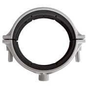 Хомут для труб 1/2" ASG (20-24мм) M8, гвинт-шуруп  і дюбель