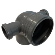 Коліно каналізаційне REIGER TS 110 50х50х90 °х90°х 90°два відведення