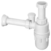 Сифон для умивальника MCALPINE 1 1/4"х32 мм з розповітрювачем