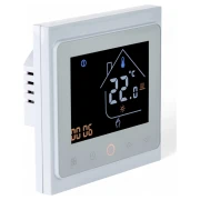 Термостат Tervix Proline з ZigBee, для теплої/електр/водяної підлоги, білий