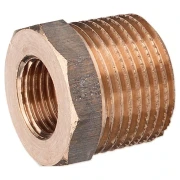 Перехід (футорка) VIEGA 1" х 3/4" ЗВ бронзовий (3241)