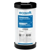 Картридж з спресованим активованим вугіллям ECOSOFT для BB10 4.5"x10"