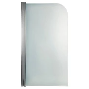 Шторка на ванну одноелементна KOLLER POOL Waterfall Line QP93 750х1400 мм. chrome;grape - ліва