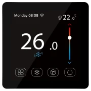 Термостат кімнатний сенсорний для котла TERVIX ProLine TouchScren з WiFi чорний