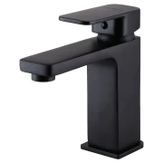 Змішувач для умивальника Globus Lux Milano GLM-0401-10-BB ,чорний