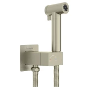 Набір прихованого монтажу для біде BILOVEC, браш нікель