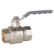 Кран кульовий ASG+ 3/4" ВВ ручка сіра