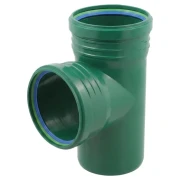 Трійник каналізаційний ASG R Line PP 160х160х87° зовнішній (Зелений)